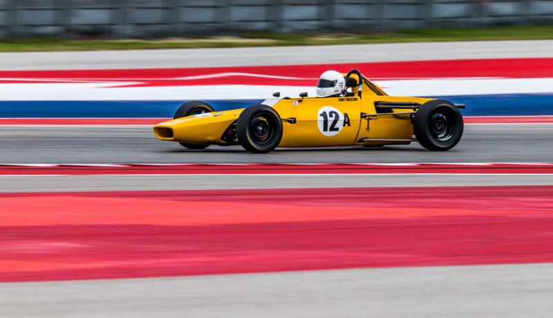 Illustration for article titled This Is What Vintage Car Racing Heaven Looks Like When It Comes To Texas